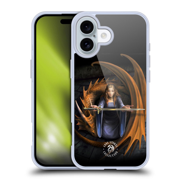 Anne Stokes Dragons 5 The Truth Soft Gel Case for Apple iPhone 16
