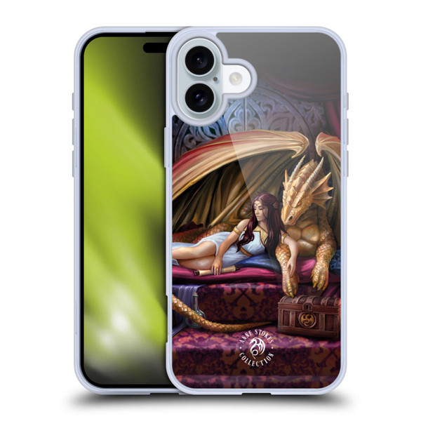 Anne Stokes Dragons 5 Inner Sanctum Soft Gel Case for Apple iPhone 16 Plus