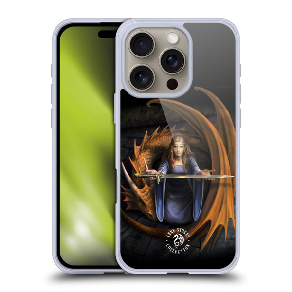 Anne Stokes Dragons 5 The Truth Soft Gel Case for Apple iPhone 16 Pro