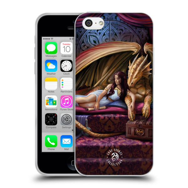Anne Stokes Dragons 5 Inner Sanctum Soft Gel Case for Apple iPhone 5c