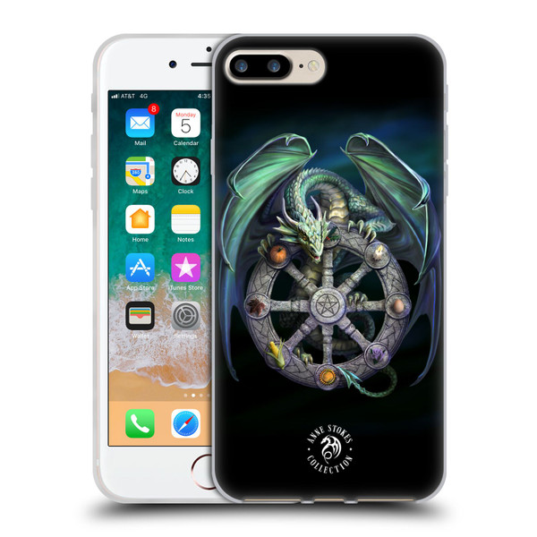 Anne Stokes Dragons 5 Year Of The Magical Soft Gel Case for Apple iPhone 7 Plus / iPhone 8 Plus