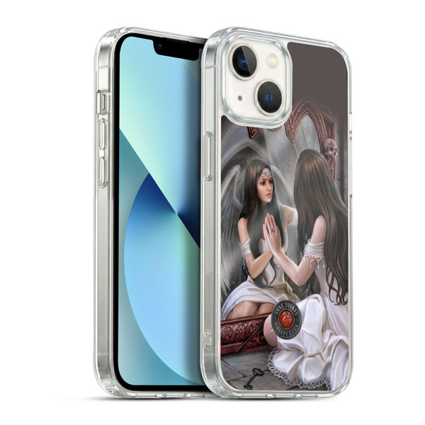 Anne Stokes Fantasy Magic Mirror Soft Gel Case for Apple iPhone 13