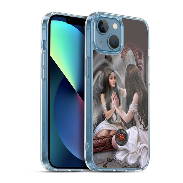 Anne Stokes Fantasy Magic Mirror Soft Gel Case for Apple iPhone 13 Mini & MagSafe