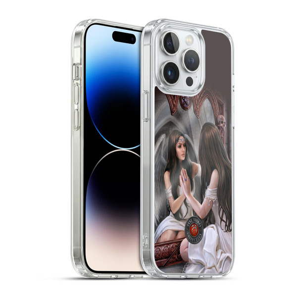 Anne Stokes Fantasy Magic Mirror Soft Gel Case for Apple iPhone 14 Pro Max & MagSafe