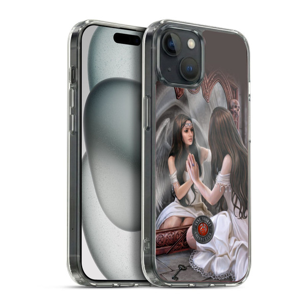 Anne Stokes Fantasy Magic Mirror Soft Gel Case for Apple iPhone 15 Plus & MagSafe