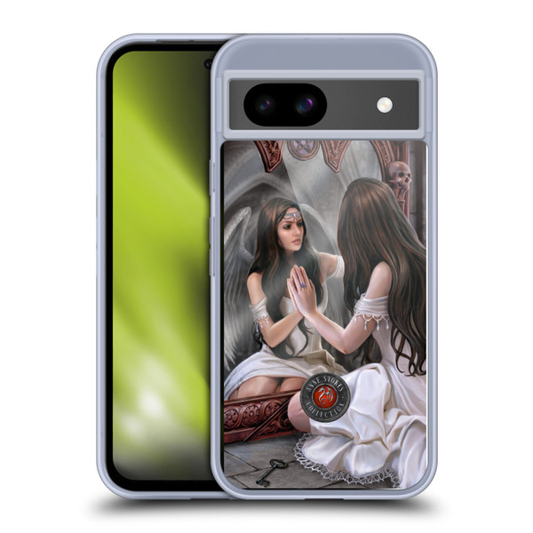 Anne Stokes Fantasy Magic Mirror Soft Gel Case for Google Pixel 8a