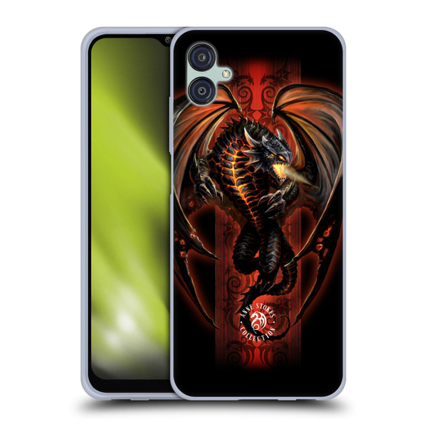 Anne Stokes Fire Tribal Lava Dragon Soft Gel Case for Samsung Galaxy M04 5G / A04e