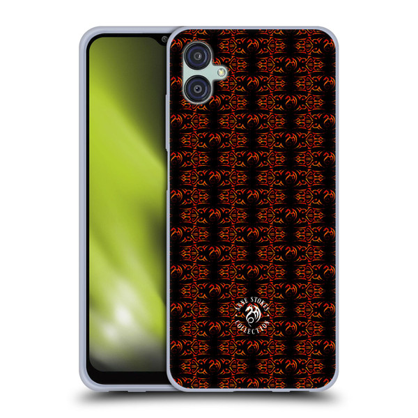 Anne Stokes Fire Tribal Motif Dragon Pattern Soft Gel Case for Samsung Galaxy M04 5G / A04e