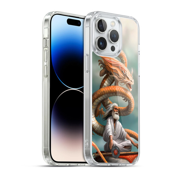 Anne Stokes Guardian Dragons The Hermit Soft Gel Case for Apple iPhone 14 Pro Max & MagSafe