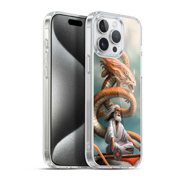 Anne Stokes Guardian Dragons The Hermit Soft Gel Case for Apple iPhone 15 Pro Max & MagSafe
