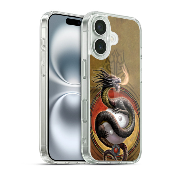 Anne Stokes Guardian Dragons Yin Yang Protector Soft Gel Case for Apple iPhone 16 & MagSafe