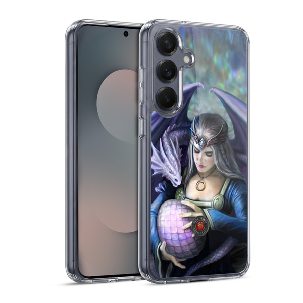 Anne Stokes Guardian Dragons Siblings Soft Gel Case for Samsung Galaxy S25 & MagSafe