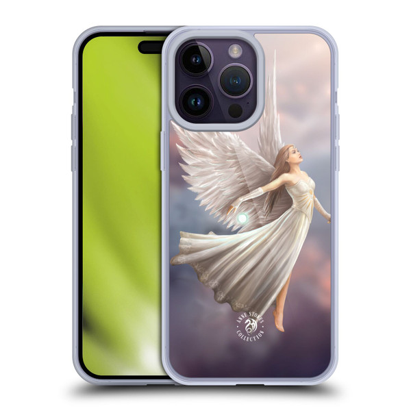 Anne Stokes Mermaid And Angels Ascendance Soft Gel Case for Apple iPhone 14 Pro Max