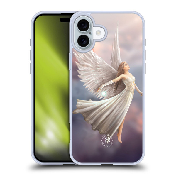 Anne Stokes Mermaid And Angels Ascendance Soft Gel Case for Apple iPhone 16 Plus