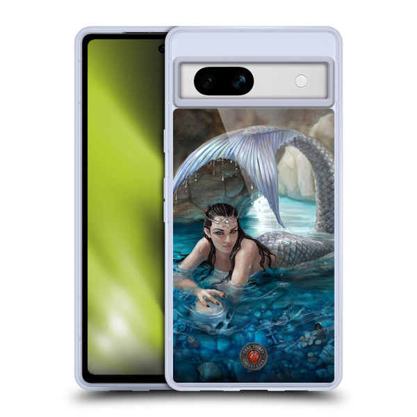 Anne Stokes Mermaid And Angels Hidden Depths Soft Gel Case for Google Pixel 7a