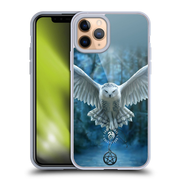 Anne Stokes Owls Awake Your Magic Soft Gel Case for Apple iPhone 11 Pro