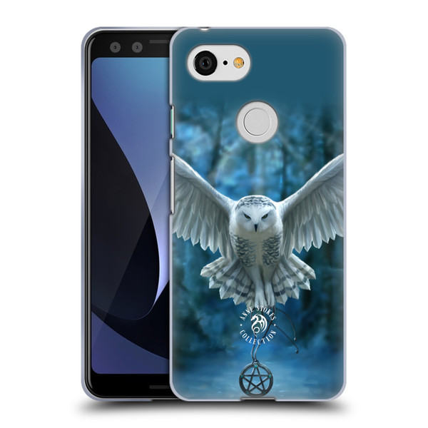 Anne Stokes Owls Awake Your Magic Soft Gel Case for Google Pixel 3