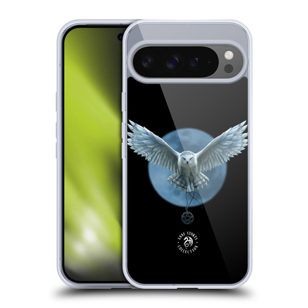 Anne Stokes Owls Moon Soft Gel Case for Google Pixel 9 Pro XL