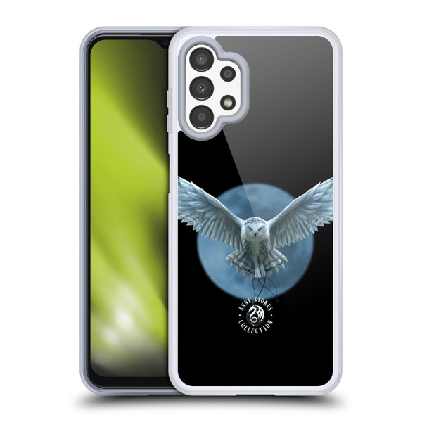 Anne Stokes Owls Moon Soft Gel Case for Samsung Galaxy A13 (2022)