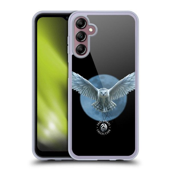 Anne Stokes Owls Moon Soft Gel Case for Samsung Galaxy A14 5G