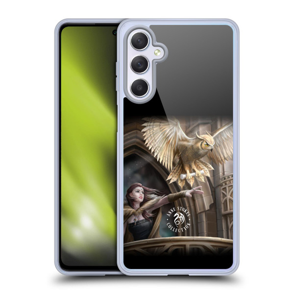 Anne Stokes Owls Messenger Soft Gel Case for Samsung Galaxy M54 5G