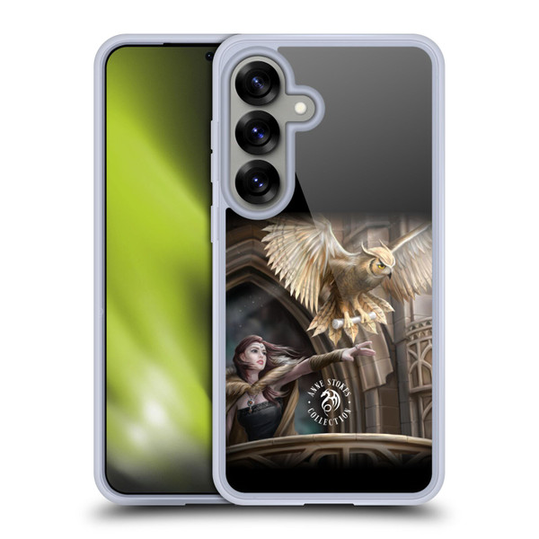 Anne Stokes Owls Messenger Soft Gel Case for Samsung Galaxy S25