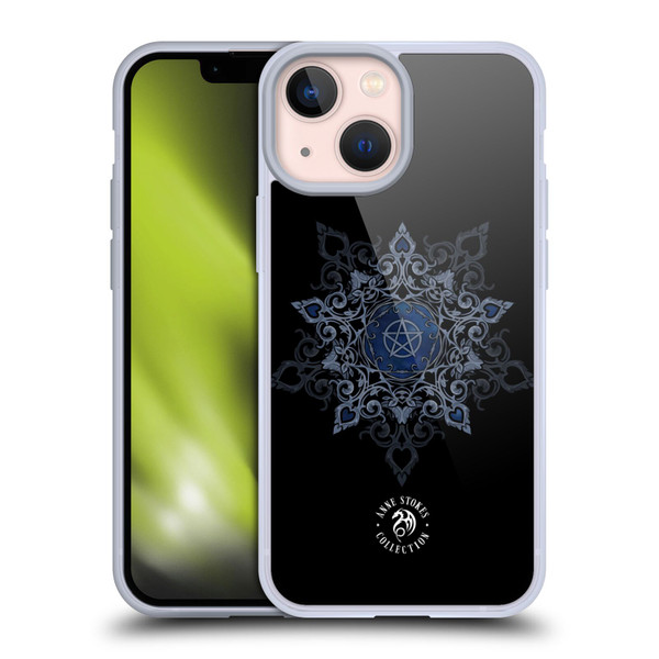 Anne Stokes Raven Star Soft Gel Case for Apple iPhone 13 Mini
