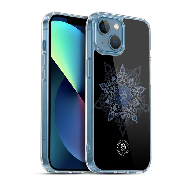 Anne Stokes Raven Star Soft Gel Case for Apple iPhone 13 Mini & MagSafe