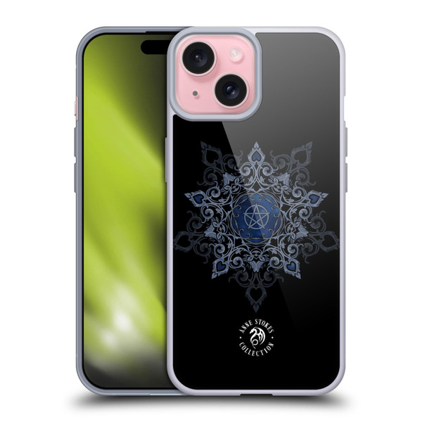Anne Stokes Raven Star Soft Gel Case for Apple iPhone 15