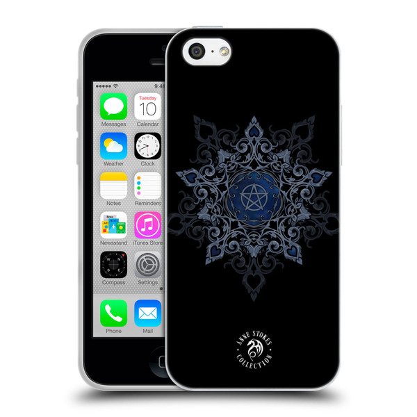 Anne Stokes Raven Star Soft Gel Case for Apple iPhone 5c
