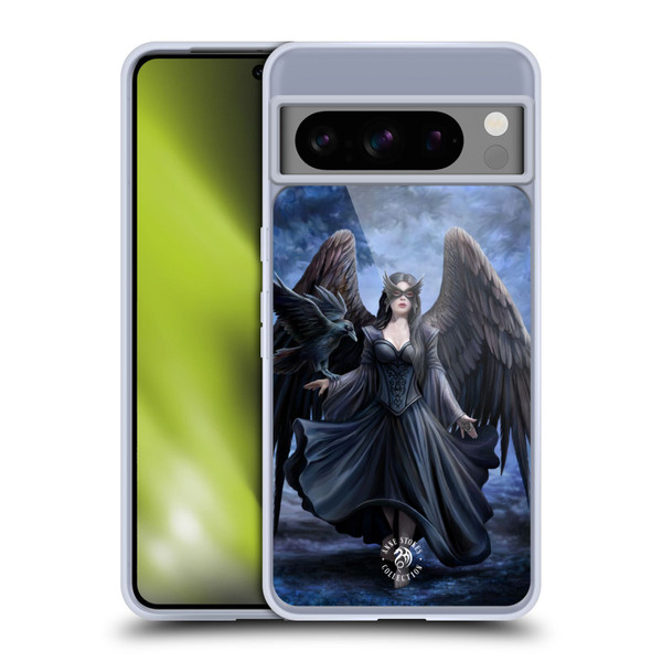Anne Stokes Raven Full Soft Gel Case for Google Pixel 8 Pro