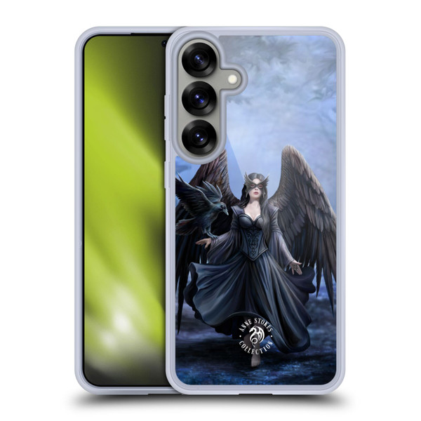 Anne Stokes Raven Full Soft Gel Case for Samsung Galaxy S25+