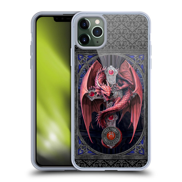 Anne Stokes Tribal Gothic Guardian Soft Gel Case for Apple iPhone 11 Pro Max