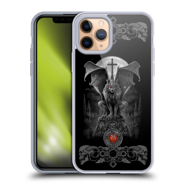 Anne Stokes Tribal Gargoyle Soft Gel Case for Apple iPhone 11 Pro