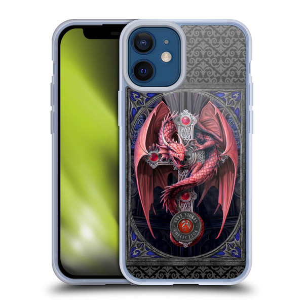 Anne Stokes Tribal Gothic Guardian Soft Gel Case for Apple iPhone 12 Mini