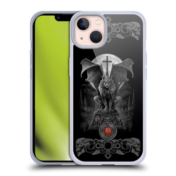 Anne Stokes Tribal Gargoyle Soft Gel Case for Apple iPhone 13