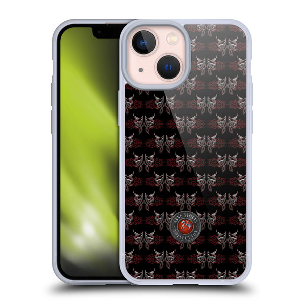 Anne Stokes Tribal Rock God Pattern Soft Gel Case for Apple iPhone 13 Mini