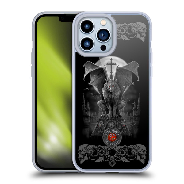 Anne Stokes Tribal Gargoyle Soft Gel Case for Apple iPhone 13 Pro Max