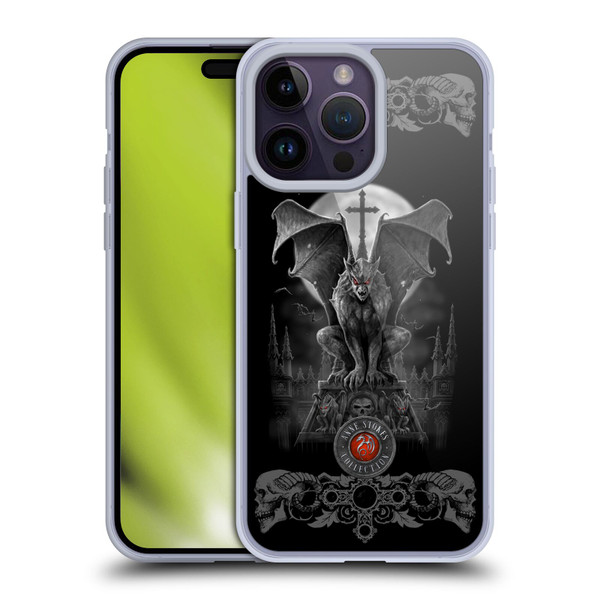 Anne Stokes Tribal Gargoyle Soft Gel Case for Apple iPhone 14 Pro Max