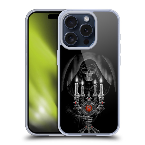 Anne Stokes Tribal Candelabra Soft Gel Case for Apple iPhone 15 Pro