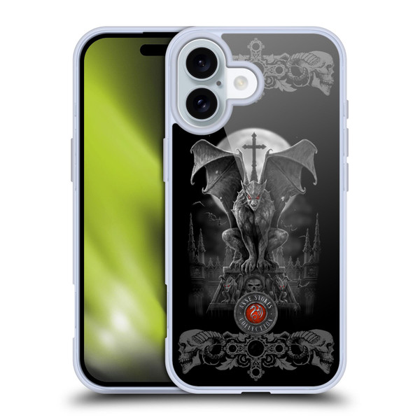 Anne Stokes Tribal Gargoyle Soft Gel Case for Apple iPhone 16