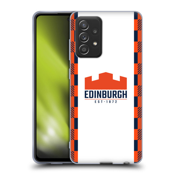 Edinburgh Rugby 2025/26 Crest Kit Away Soft Gel Case for Samsung Galaxy A52 / A52s / 5G (2021)