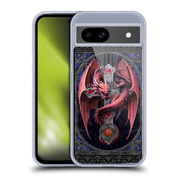 Anne Stokes Tribal Gothic Guardian Soft Gel Case for Google Pixel 8a