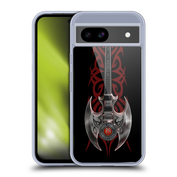 Anne Stokes Tribal Rock God Guitar Soft Gel Case for Google Pixel 8a