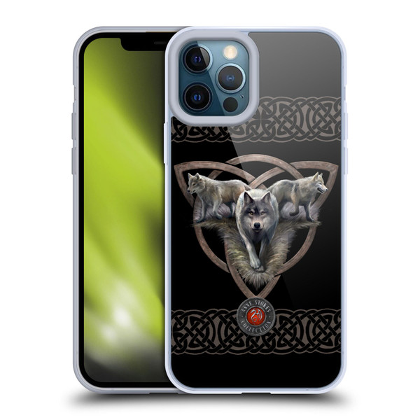 Anne Stokes Wolves 2 Trio Soft Gel Case for Apple iPhone 12 Pro Max