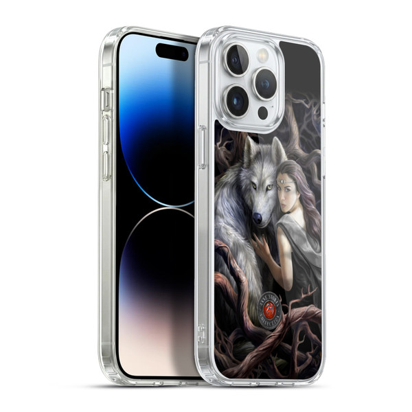 Anne Stokes Wolves 2 Soul Bond Soft Gel Case for Apple iPhone 13 Pro Max & MagSafe