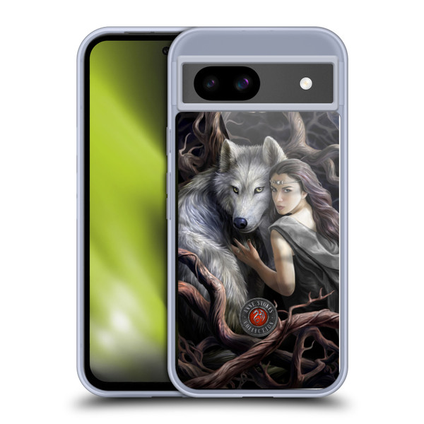 Anne Stokes Wolves 2 Soul Bond Soft Gel Case for Google Pixel 8a