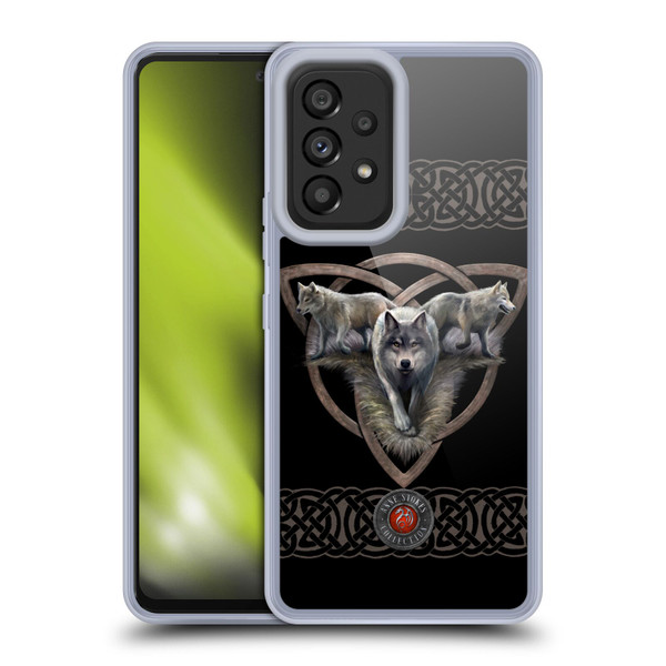 Anne Stokes Wolves 2 Trio Soft Gel Case for Samsung Galaxy A53 5G (2022)