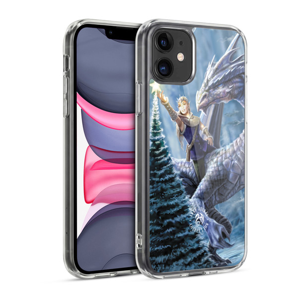 Anne Stokes Yule Winter Fantasy Soft Gel Case for Apple iPhone 11