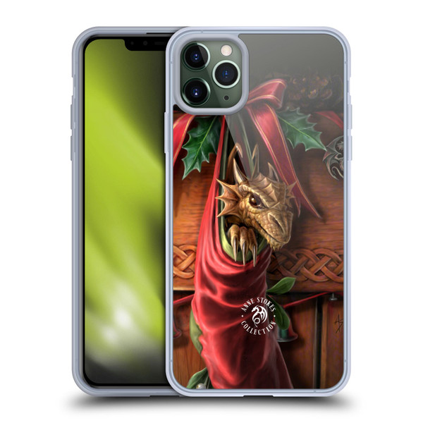 Anne Stokes Yule Little Helpers Soft Gel Case for Apple iPhone 11 Pro Max